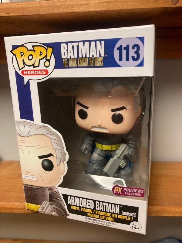 Batman Armored Unmasked (Dark Knight)