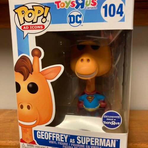 Geoffrey as Superman Toys R Us Exclusive