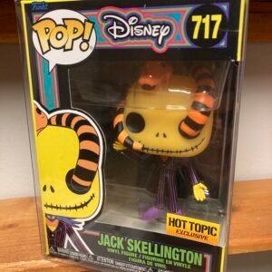 Jack Skellington Blacklight Hot Topic Exclusive