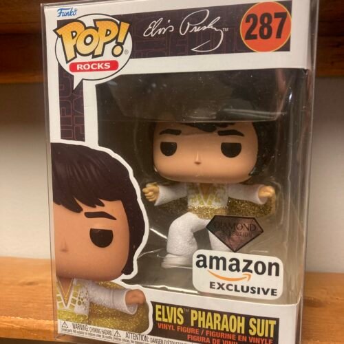Elvis in Pharaoh Suit (Glitter) Amazon