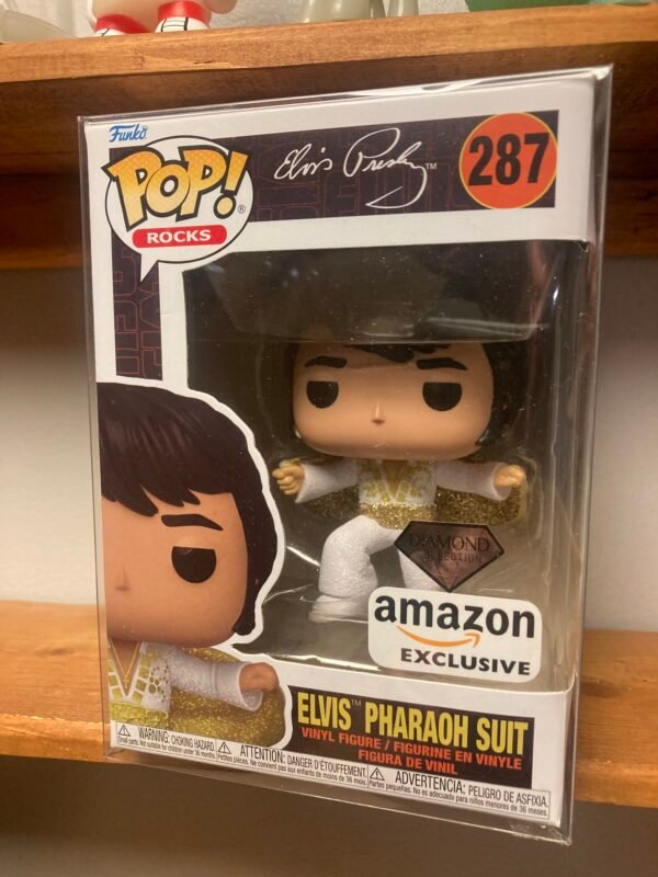 Elvis in Pharaoh Suit (Glitter) Amazon