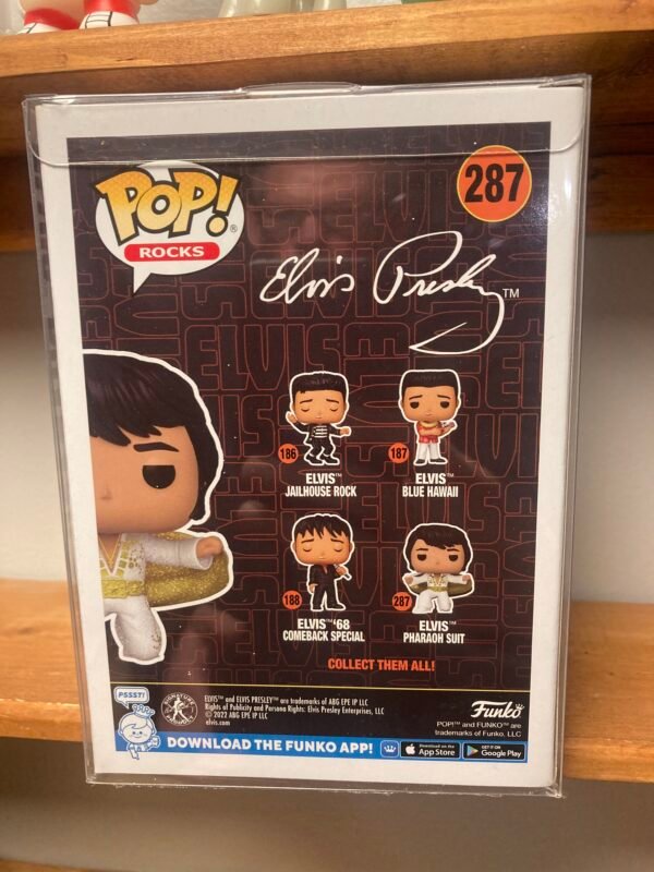 Elvis in Pharaoh Suit (Glitter) Amazon