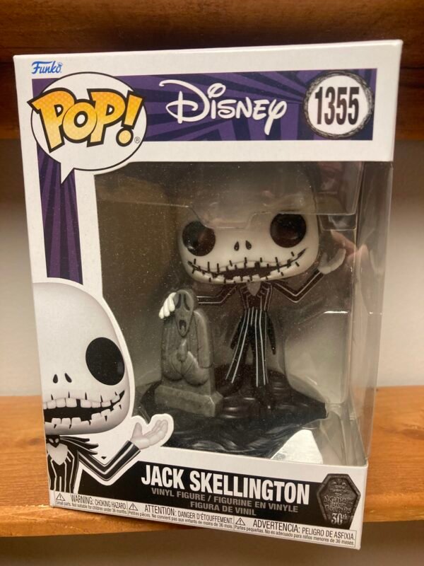 Jack Skellington with Tombstone