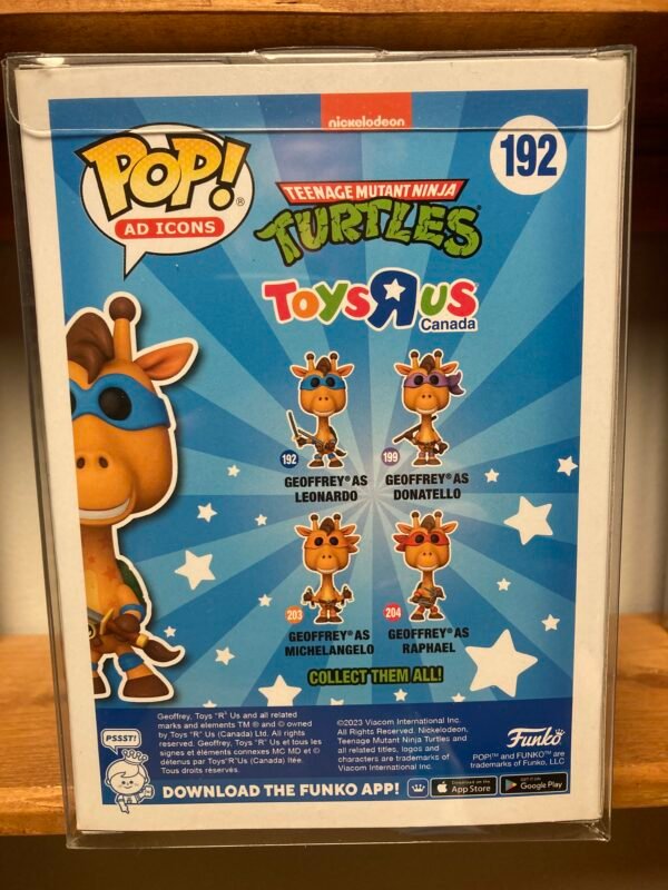 Geoffrey as Leonardo (Toys R Us)