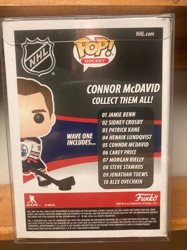 Connor McDavid (white jersey)