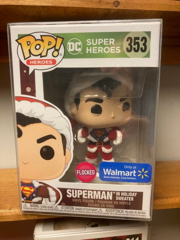 Holiday Superman (Flocked) Walmart