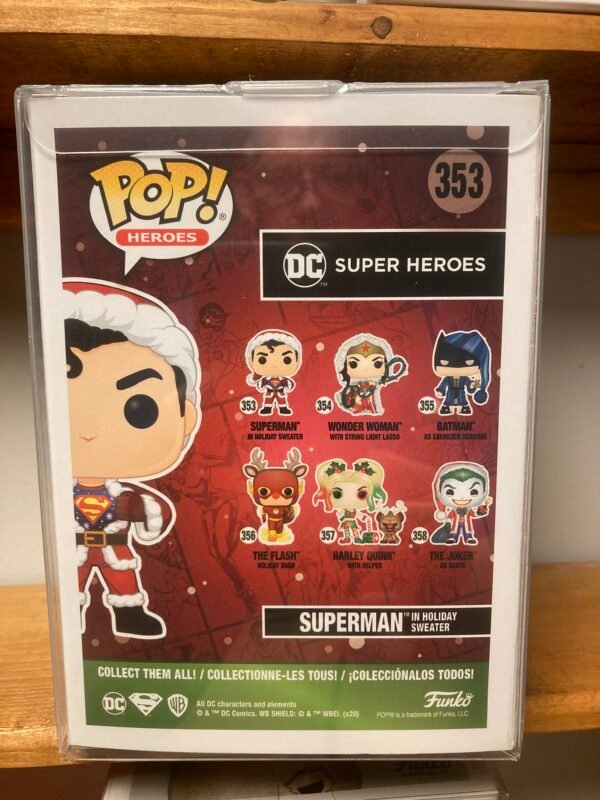 Holiday Superman (Flocked) Walmart